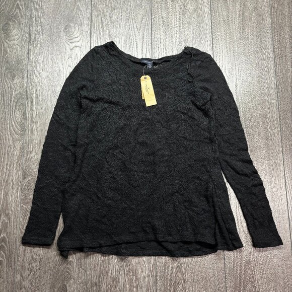 New American Eagle Knit Womens Long Sleeve Shirt XS - Picture 1 of 9